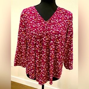 Ladies M Summer Rayon Top